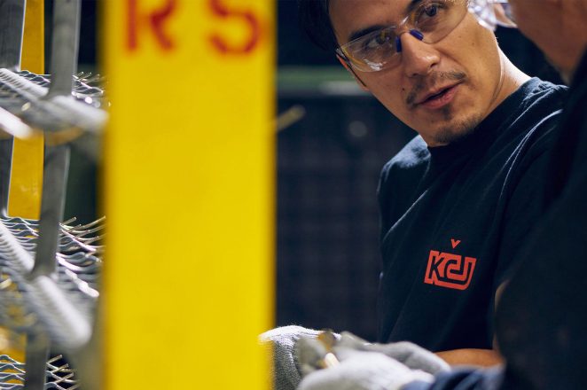 KC Jones employees working together